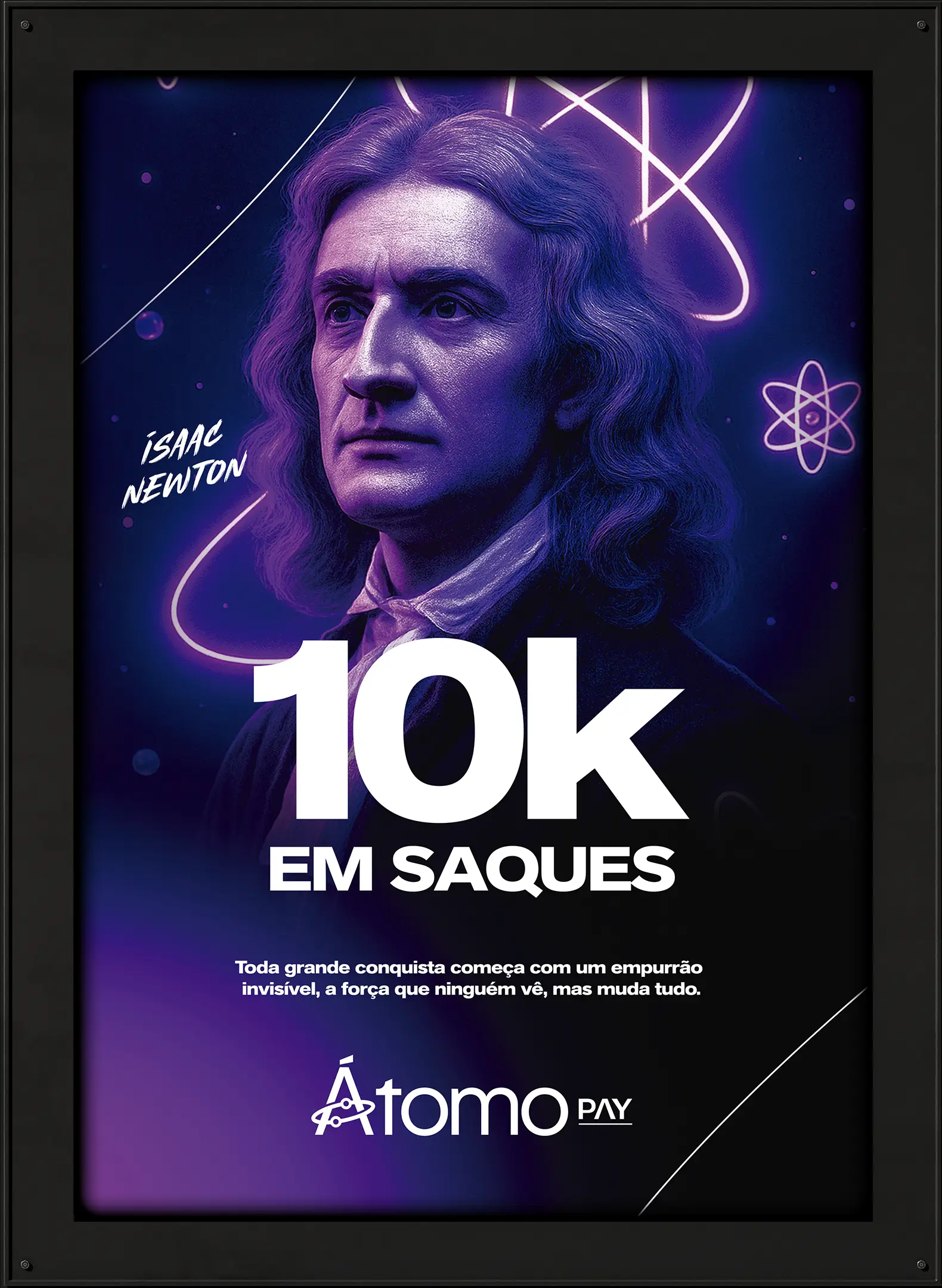 Átomo Pay - Placa 10K