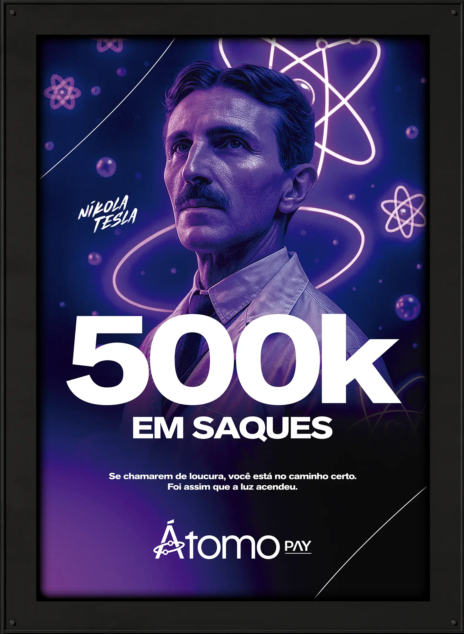 Átomo Pay - Placa 500K